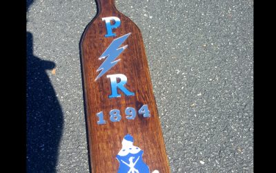 Pershing Rifles Wood Paddle