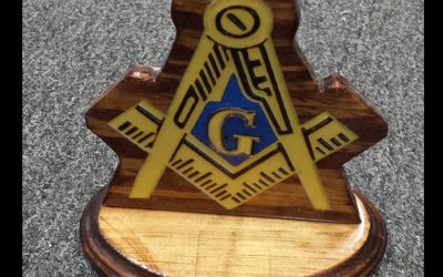 Masonic Desk Plaque
