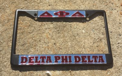Delta Phi Delta Back Tag