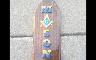 Masonic Paddle