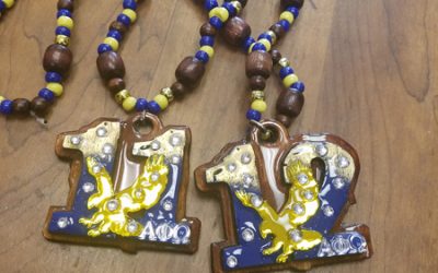 Alpha Phi Omega Number Eagle Tiki