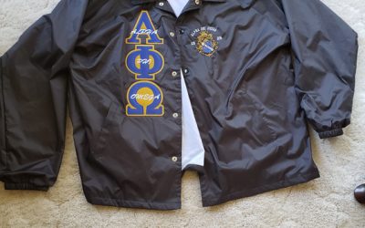 Alpha Phi Omega Scripted Jacket