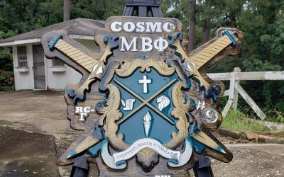 Mu Beta Phi Large Wall Size Crest 22×36