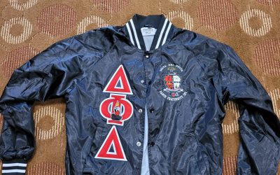 Delta Phi Delta Baseball Jacket