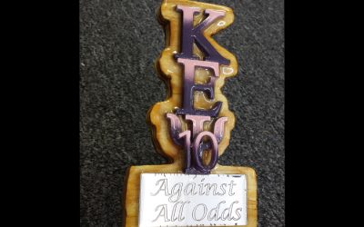 Kappa Epsilon Psi Vertical Plaque