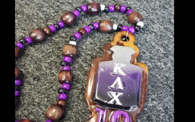 Kappa Lambda Chi Paddle Tiki With Number
