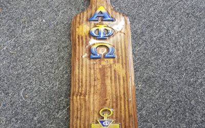 Alpha Phi Omega Paddle with KEY