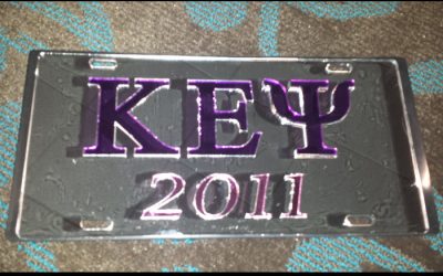 Kappa Epsilon Psi Basic License Plate