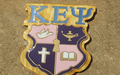 Kappa Epsilon Psi Wall Size Crest
