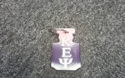 Kappa Epsilon Psi Paddle Shaped Keychain 4 for $18