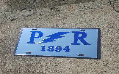 Pershing Rifles License Plate