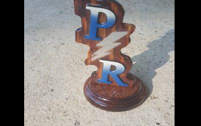 Pershing Rifles Desk Plaque