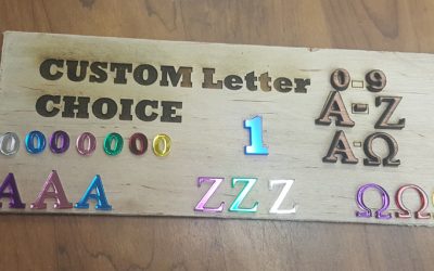 Unfinished Wood Letters