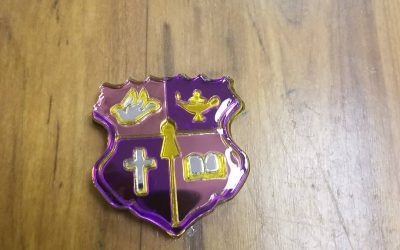 Kappa Epsilon Psi Acrylic Crest Pins
