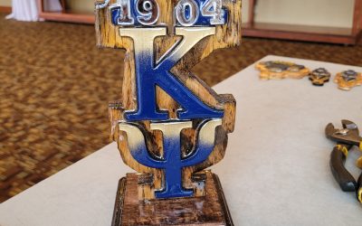 Alpha Kappa Psi Desk Plaque