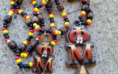 PHI Mu Alpha Wood Tiki